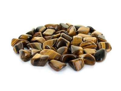 Gold Tigers Eye Tumblestone Crystal Gemstones